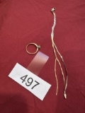 (2) Pieces of 14Kt Gold