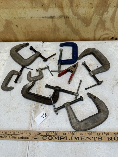 Box Lot/C Clamps