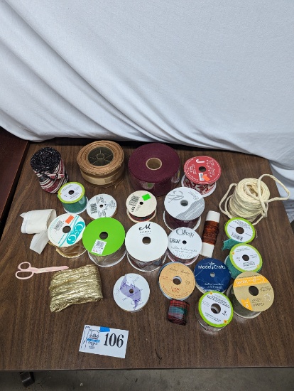 Fabric Spools Multiple Colors / Patterns