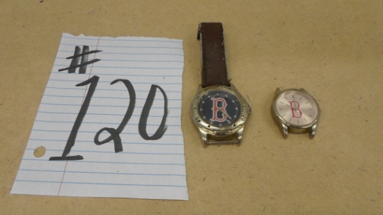 boston red sox watches, lot of two