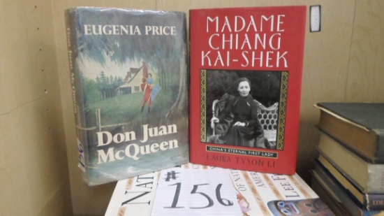 1st editions, madame chiang kai-shek and don juan mcqueen