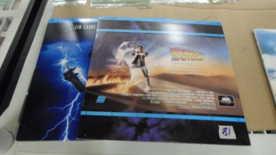 laserdisc, comedy classics back to the future and the cable guy