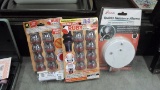 household items, chair sliders and smoke alarm with easy silence button for use in kitchen in the bo