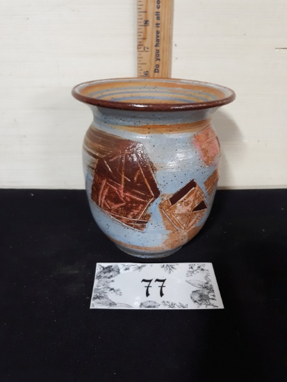 Pottery, signed