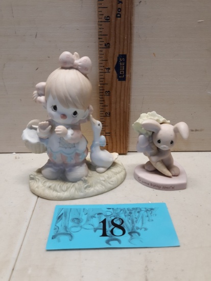 Precious Moments, 1985 Waddle I Do W/O You, 1982 Rabbit