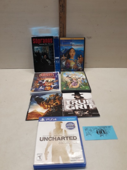 DVD Lot, PS4 Game