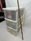 3 Drawer Plastic Storage with Contents/Yarn