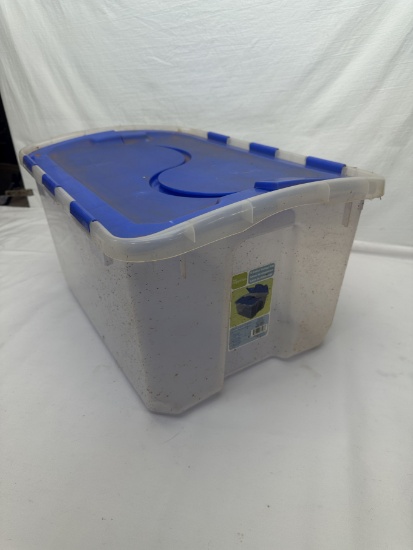 Real Organized 12 Gallon Flip Lid Tote