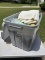 18 Gallon Rubbermaid Roughneck Lidded Tote Full/Misc Quilting Fabric/Cloth