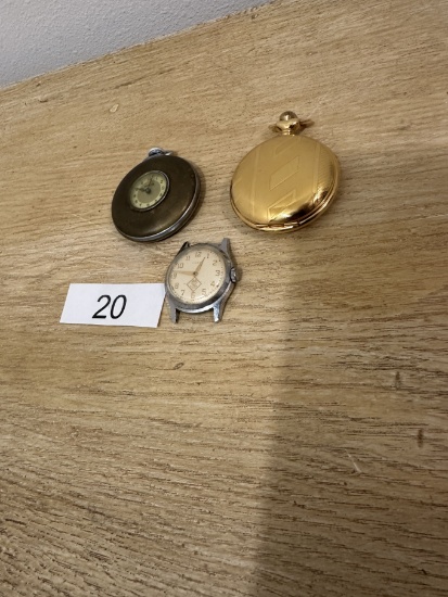 (2) Pocket Watches, Cub Scout TIMEX Watch
