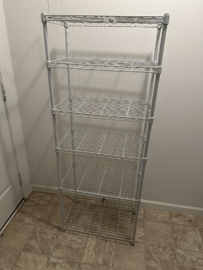 Nice 6 Shelf Metal Storage Rack (Local Pick Up Only)