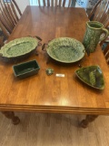 Box Lot/Décor Plates, Pitcher, Trays