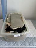Tote Full of Misc Length Cloth/Fabric