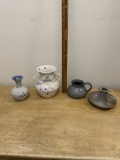 Box Lot/Misc Décor Pottery Pieces, ETC