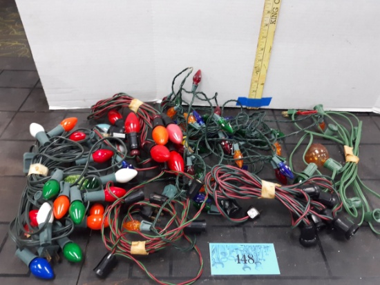 Vintage Colored Lights, untested