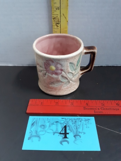 Vintage Etruscan Majoica Frog Mug