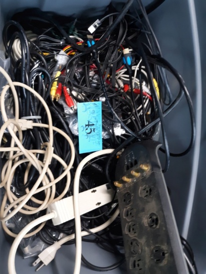 Misc Cables, Power Cords and more lot