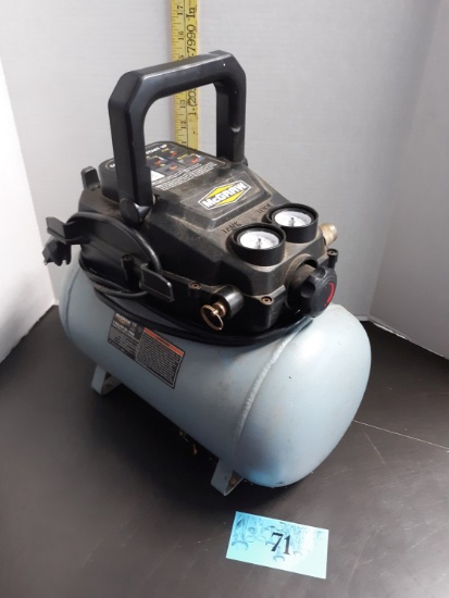 McGraw Compressor, powered on