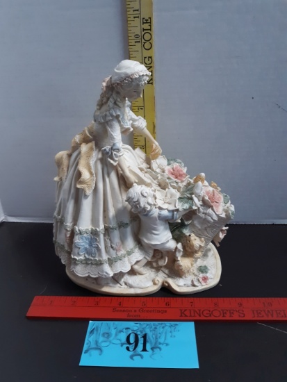 Mother and Child Resin Décor