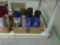 spray paint, 7 cans in good shape see lids for what colors they are