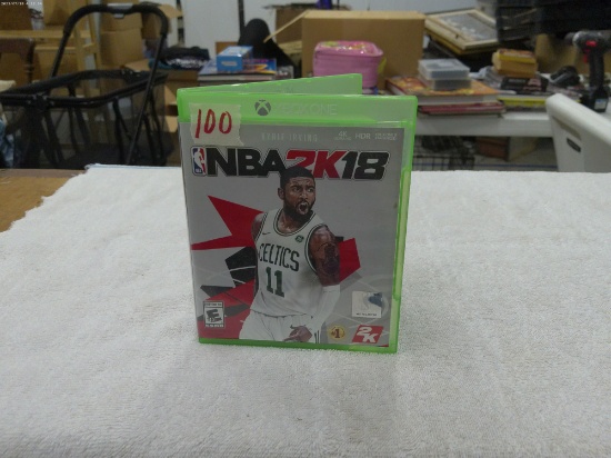 xbox one game, NBA 2K18 from 2017