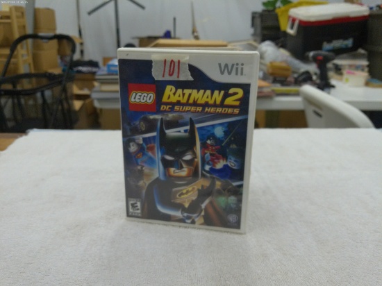 Wii game, lego batman 2 DC super heroes from 2012