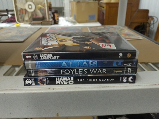 modern popular action and crime tv shows on dvd 4 total