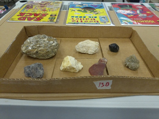 gemstones, lot of various samples found around our local area by a collector