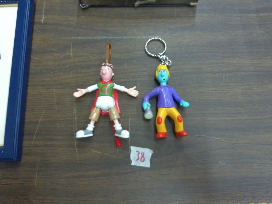 douge keychain toys, lot of two hard to find from the popular series