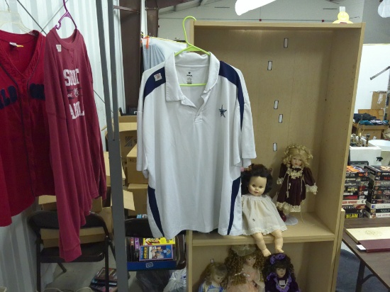 dallas cowboy polo shirt, nice 3x offical cowboys apparel brand shirt