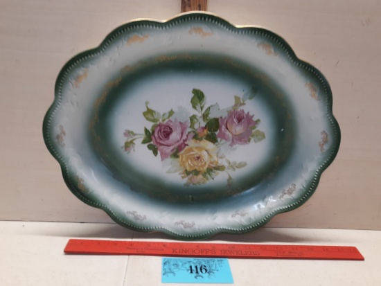 Vintage Crescent Platter