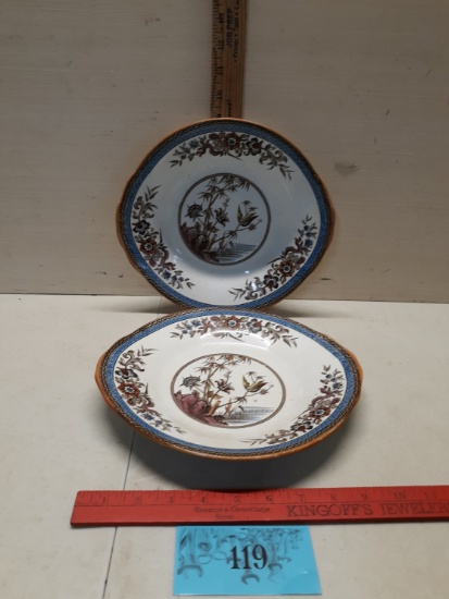 Vintage Bates Walker Plates