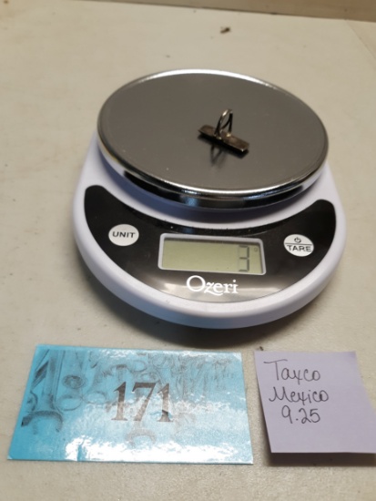 Taxco Mexico 9.25 Ring, 3 ounces, SCALE NOT INCLUDED