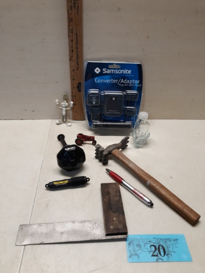 Misc Lot, Converter, Door Knob, Coke Pen and more