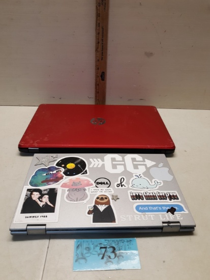 Dell and HP Laptop Computers, no cords, untested