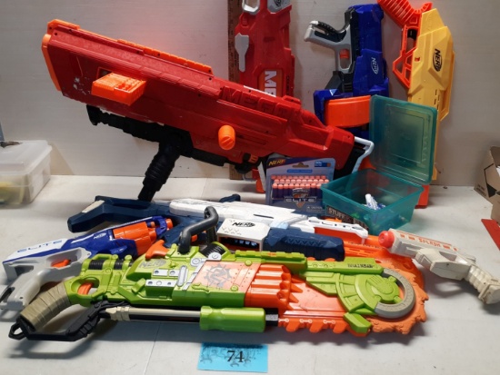 Nerf Lot, Guns, Bullets