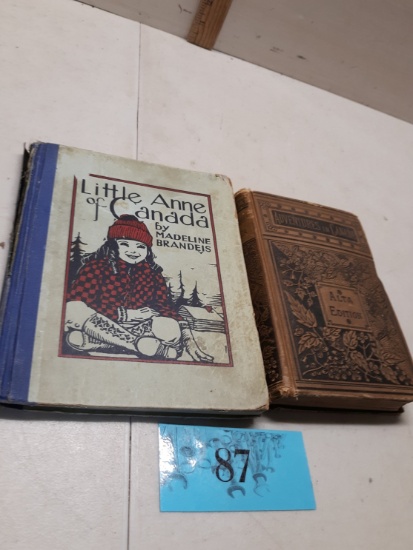 Vintage Book Lot, Little Anne of Canada, Adventures in Canada