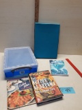 Misc Lot, Books, Storage Container, Box