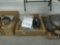 tool lot, includes a dremel tool and a escape respirator