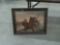 vintage print, image of fishermen 22x28