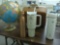 designer sports water bottles, by stanley and copper bottle by berigora both are 10in tall