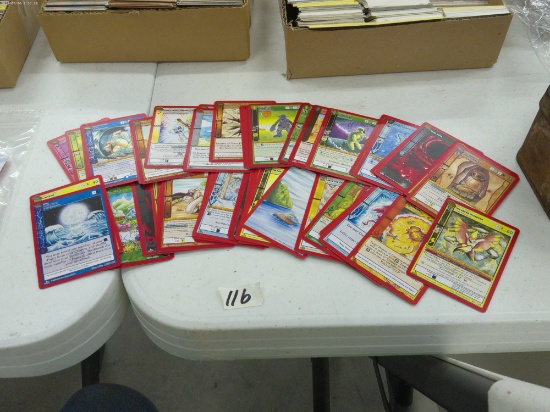 metazoo cards, over 60 cards from the popular trading card game in great shape