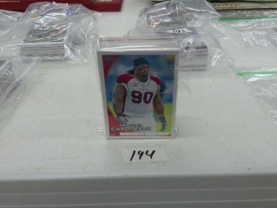 NFL cards, large mixed lot of 2000s and up arizona cardinals cards