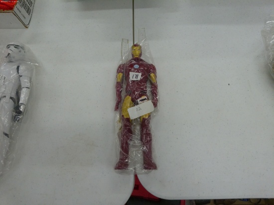 iron man action figure, 11in tall by marvel