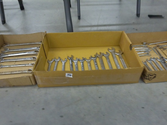 wrenches, lot of 12 by various makers