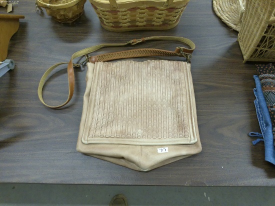 designer bag, free people messenger bag 13in wide and 12in deep