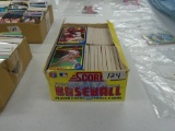 baseball cards, score 1990 major league baseball player cards and trivia cards boxset