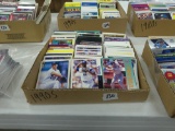 1990s baseball cards, large mixed lot of baseball cards most appear to be in great shape