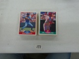 baseball cards, score 1989 player postion cards