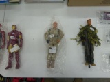 power team action figure, 12in tall modern american desert soldier